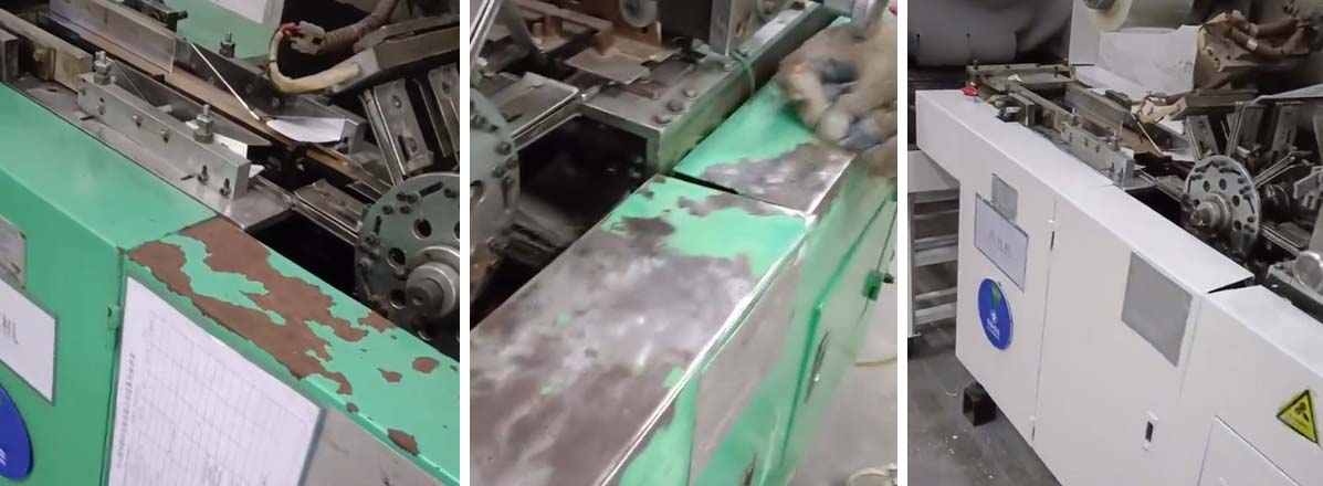 设备局部锈蚀修补