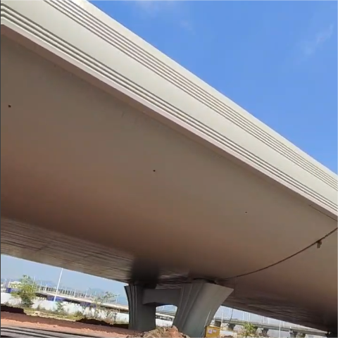 英国beat365官方网站入口涂料-洪湾高架桥氟碳漆涂装案例