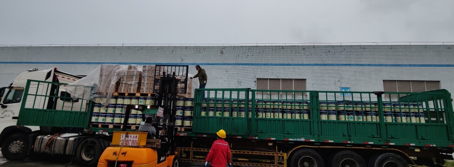 广东英国beat365官方网站入口涂料科技有限公司-防腐涂料发车